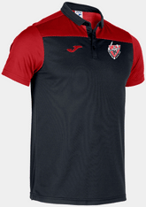 Hobby II polo shirt black/red