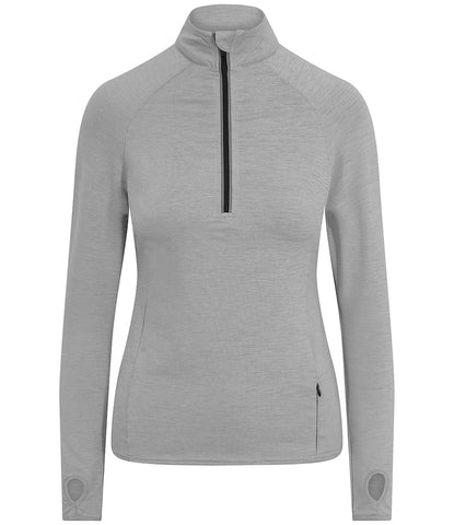 Ladies Half zip training top