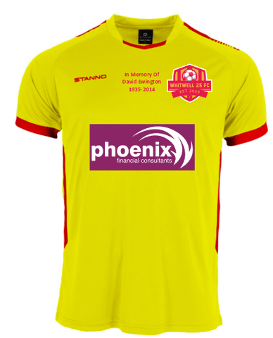 Whitwell 25 FC Away shirt