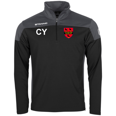 Codicote Youth FC Pride Half zip Black / Grey