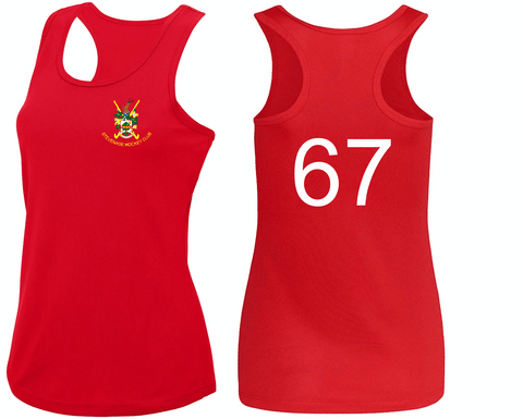 Stevenage Hockey Club Ladies Vest Red